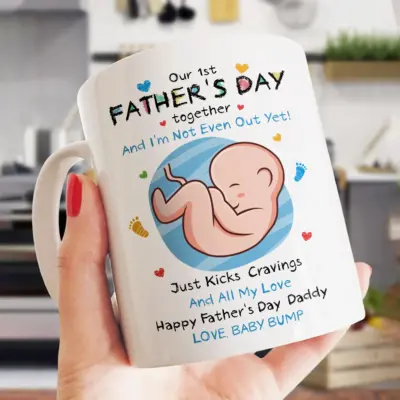 first fathers day mug