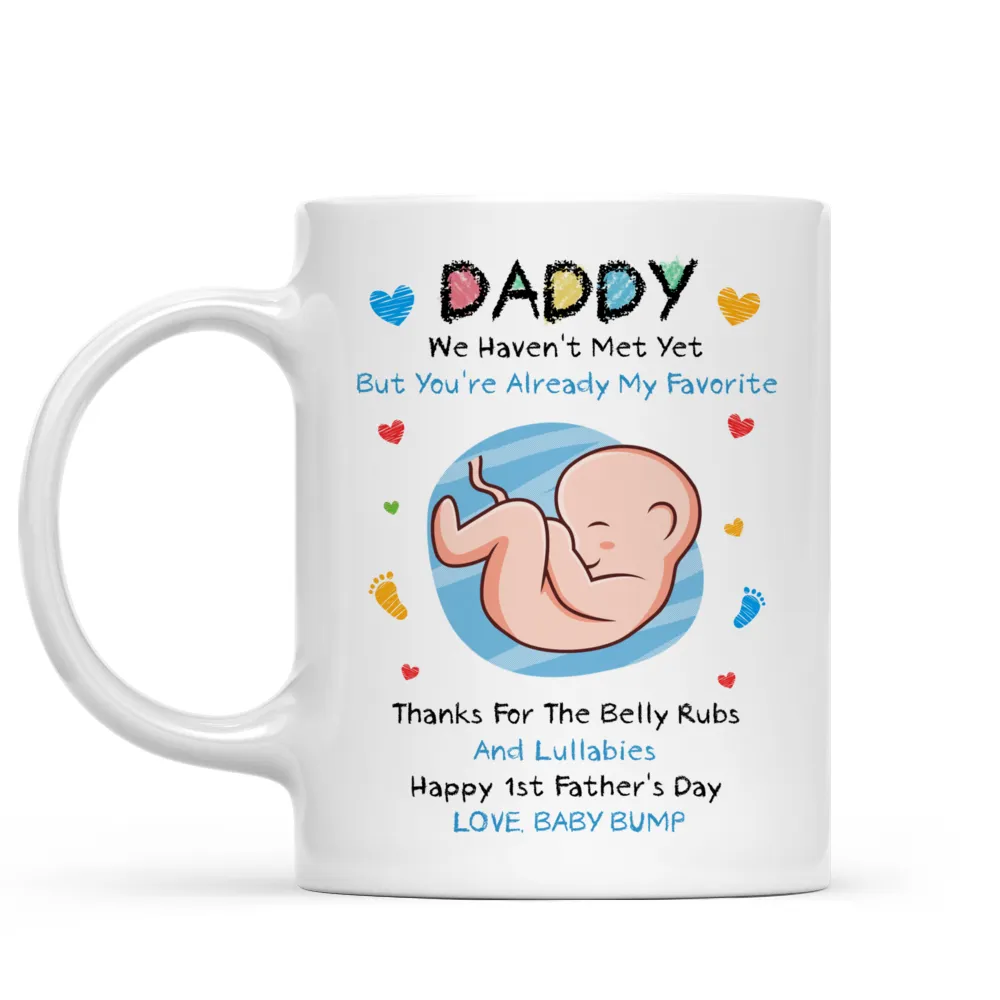 first fathers day mug